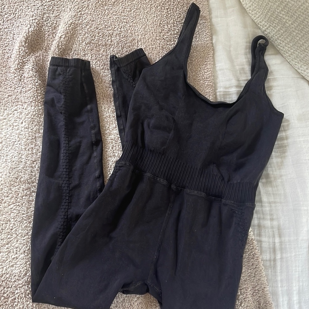 FP Movement by Free People Black Jumpsuit